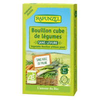 Bouillon cube de légumes sans levure Bouillon cube de légumes sans levure