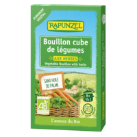 Bouillon cube de légumes aux herbes Bouillon cube de légumes aux herbes
